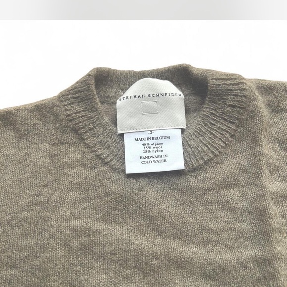|Stephan Schneider| Alpaca Wool Crew Neck Woman's Medium Knit Sweater - Picture 2 of 6
